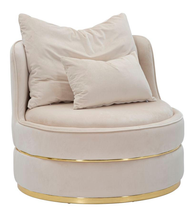Mauro Ferretti Sessel Grün, Gold 84x72x84 cm