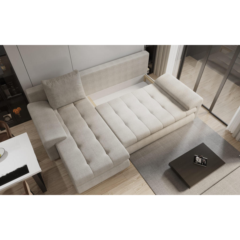 Thumbnail - Kaiser Möbel Ecksofa, Koralle, Holz, L-Form, 237x150 cm, Wohnzimmer, Sofas & Couches, Wohnlandschaften, Ecksofas