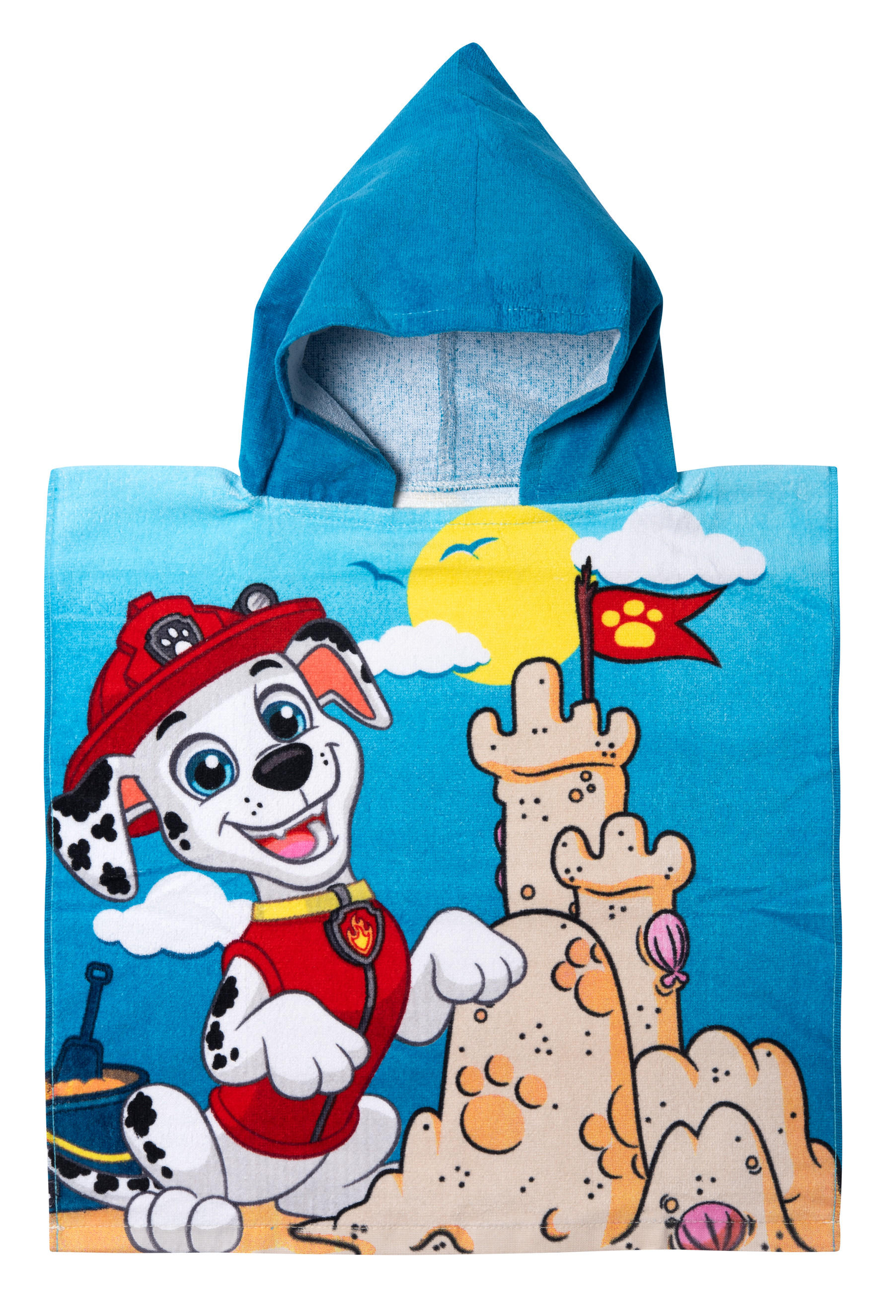 BADEPONCHO Paw Patrol 50 x 100 cm - Multicolor, Textil (Einheitsgrößenull) - Paw Patrol