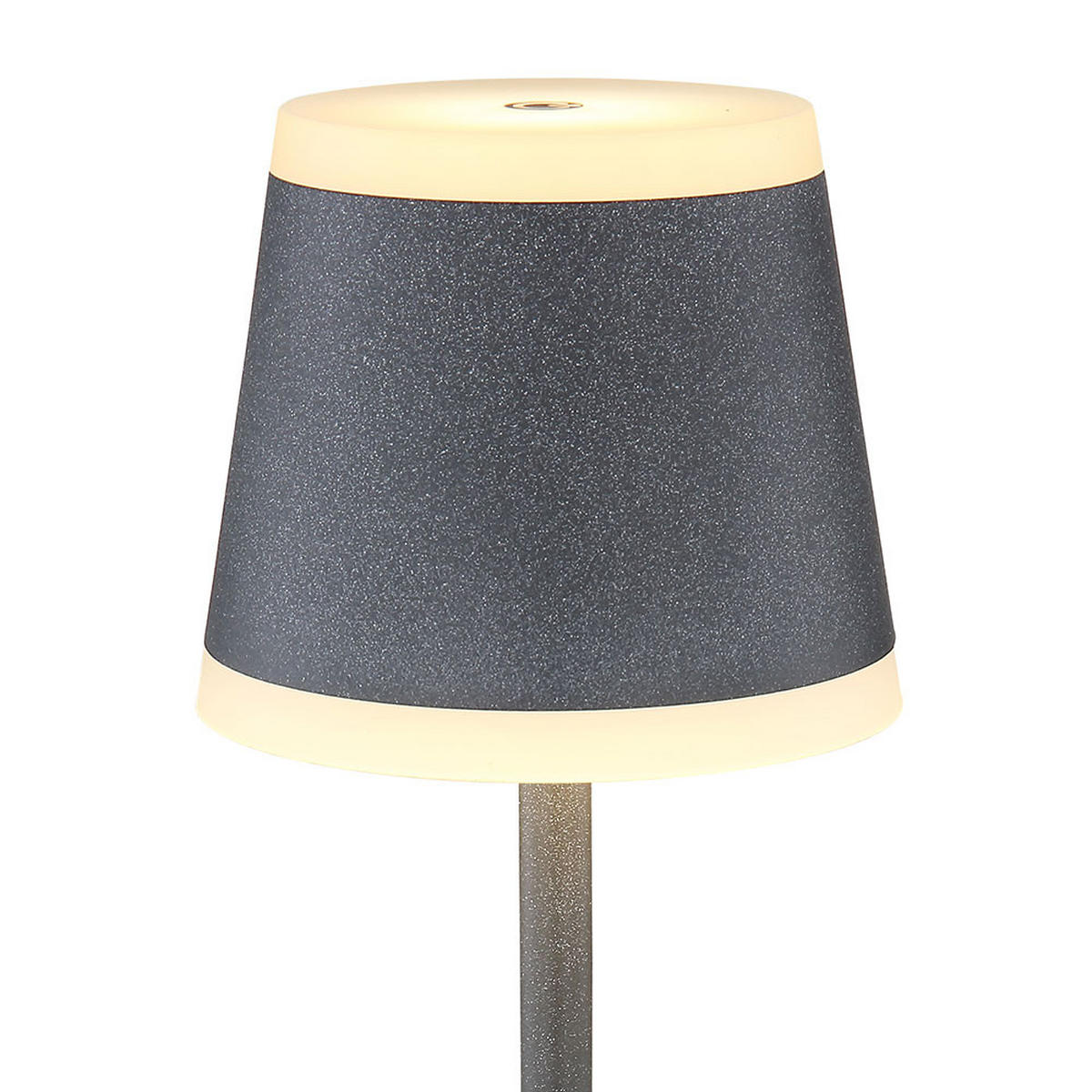 LED TISCHLEUCHTE Ridley Grau Metall - Grau, Metall (11/11/38.5cm) - Globo Lighting