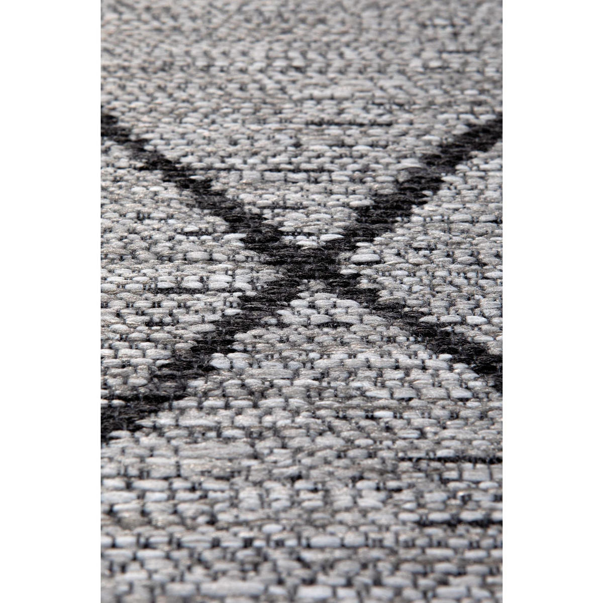 OUTDOOR-TEPPICH Allan perlweiß 160 x 230 x 1 cm - Hellgrau, Textil (160/230cm) - Vivaraise