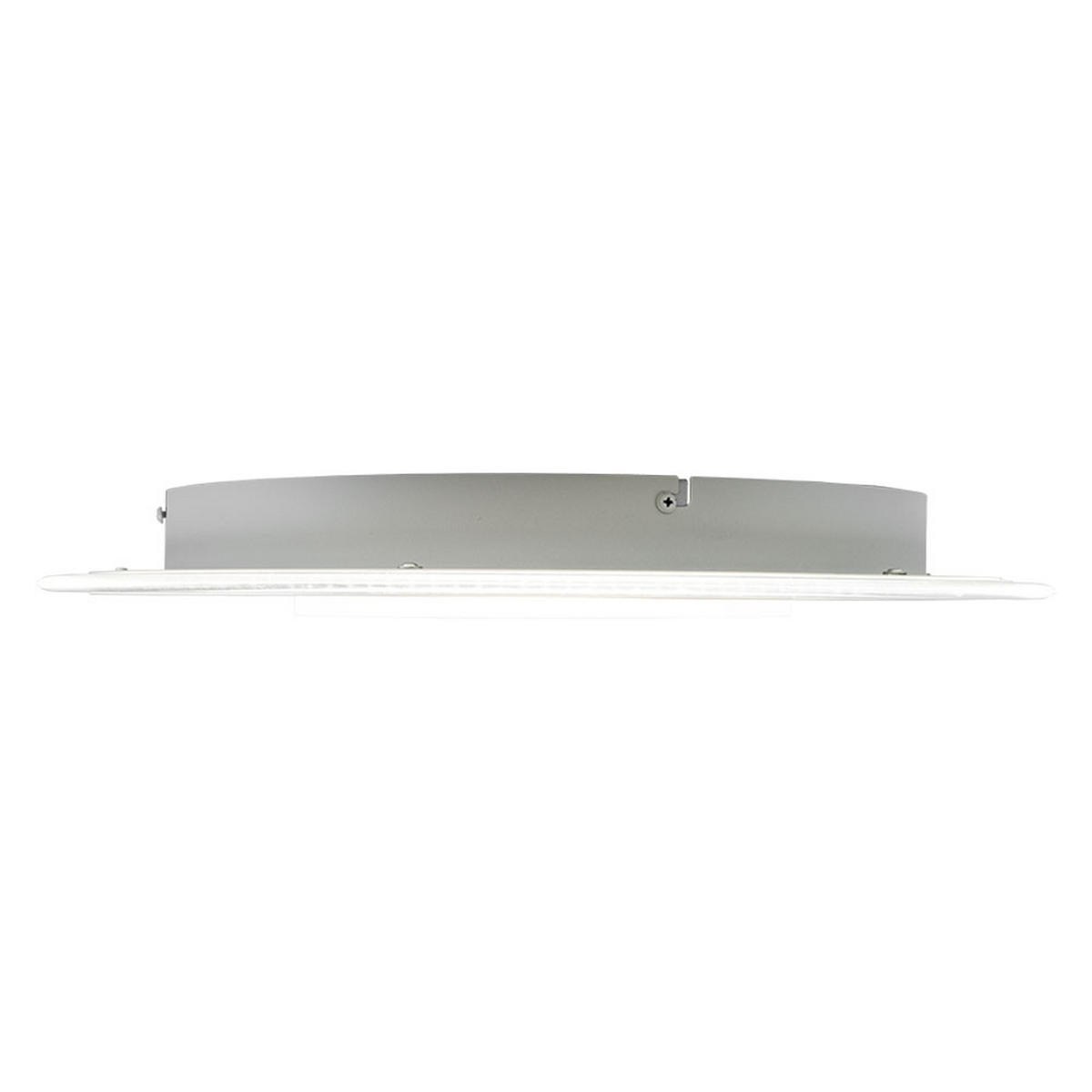 LED DECKENLEUCHTE Rund Weiß - Weiß, Metall (50/50/6cm)