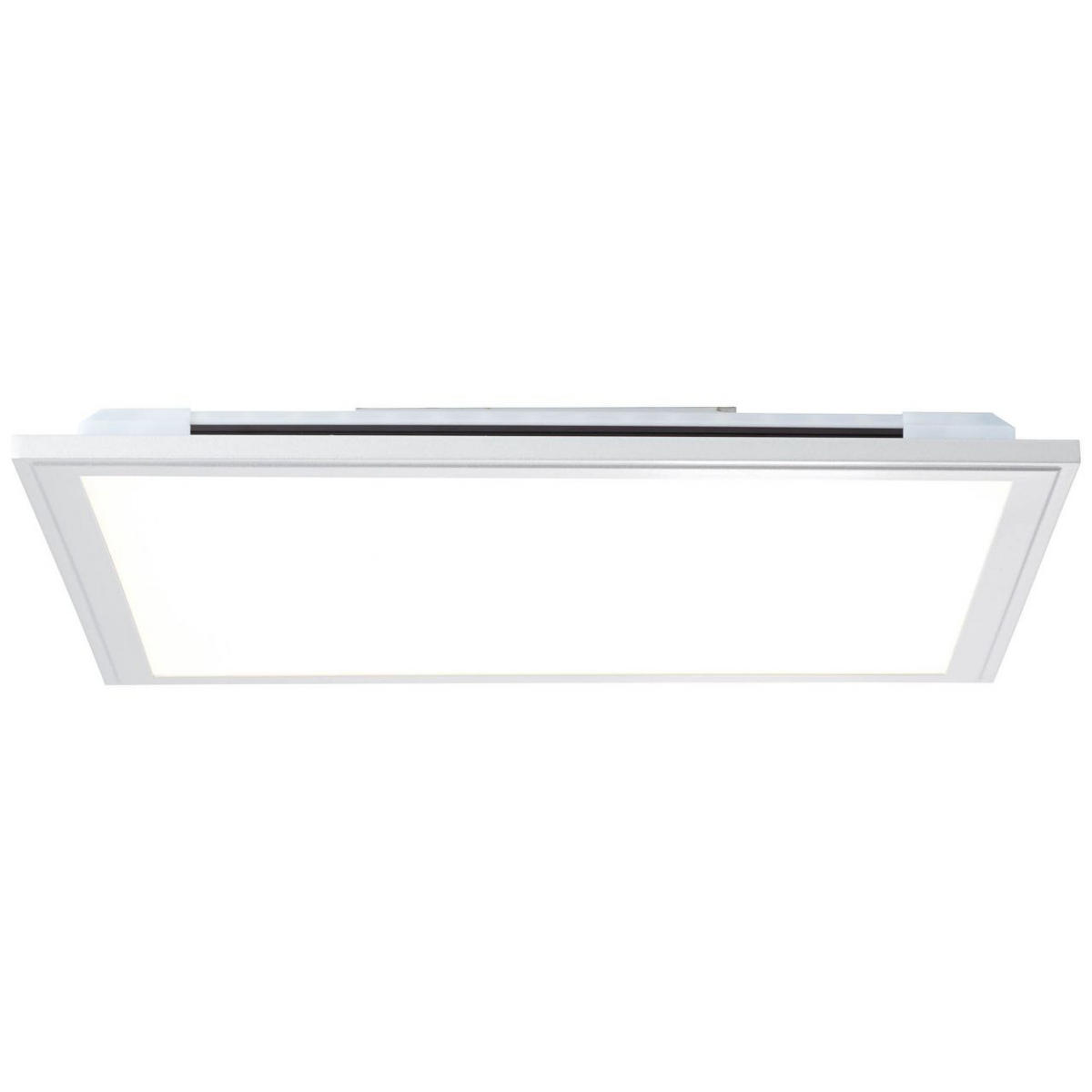 DECKENAUFBAU-PANEEL Alissa G97021/58 - Silberfarben, Metall (39.5/39.5/5.3cm) - Brilliant