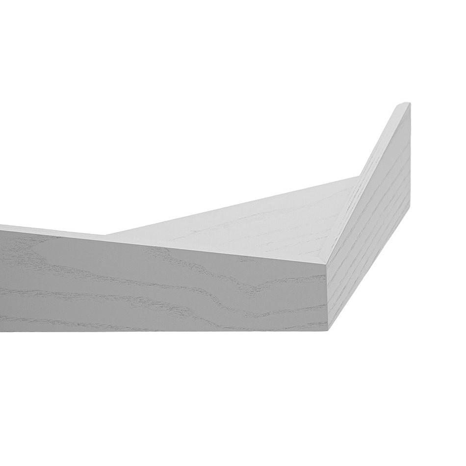 WANDREGAL Pelikan mit Haken Klein - Grau, Holz (33.5/10/15cm) - Woodendot