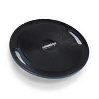 BALANCE Board - Schwarz, Kunststoff (40/40cm) - Relaxdays