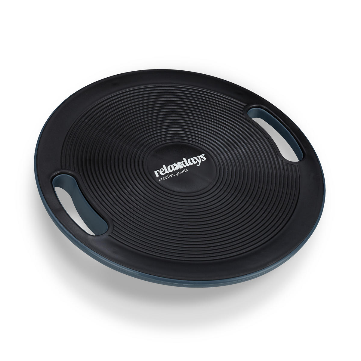 BALANCE Board - Schwarz, Kunststoff (40/40cm) - Relaxdays