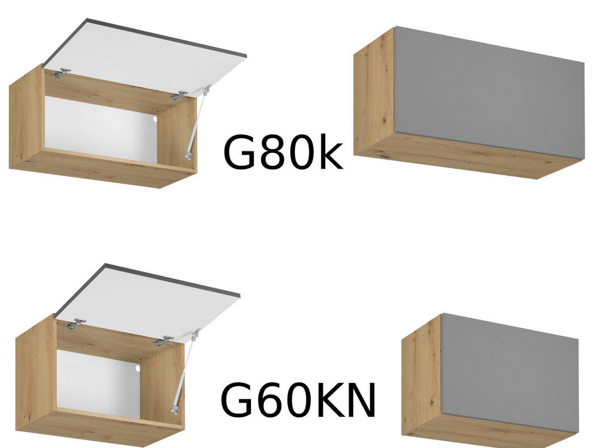 WINKELKÜCHE 360cm x 260cm- Langen KL11-M360 - in Beige/Matt - Beige, Holz (620/212/58cm)