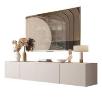 HÄNGESCHRANK TV-Möbel COLGANTE KASCHMIR 200 cm - Kaschmir, Holzwerkstoff (200/36/40cm) - Lookway