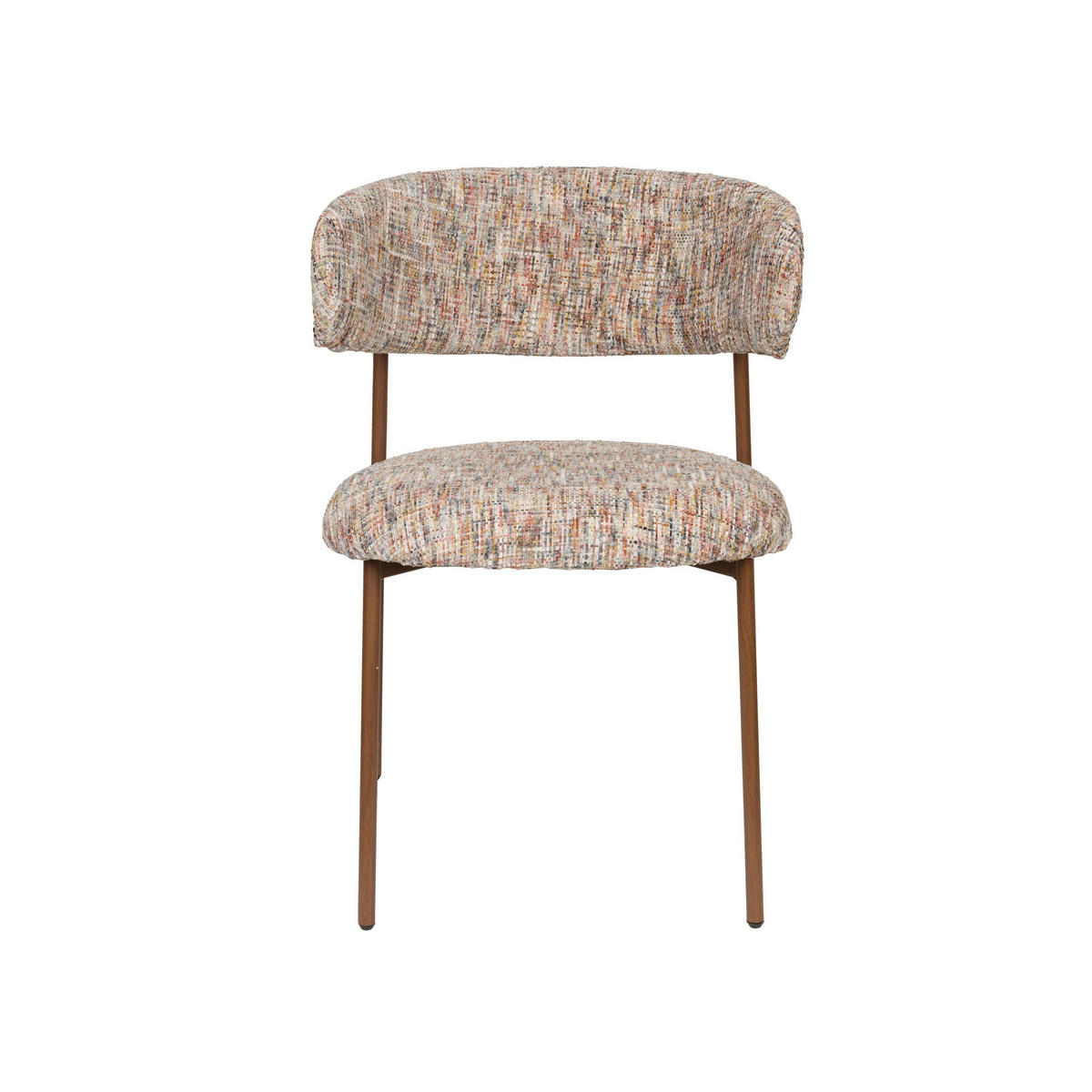ESSZIMMERSTUHL Claes Mehrfarbig - 2 er Set - Beige, Textil (56.5/78.5/57.5cm) - Housecraft Living