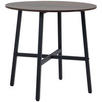 ESSZIMMERTISCH Esstisch Küchentisch für 4 Personen für Esszimmer, Küche, Braun - Braun, Kunststoff (80/80/76cm) - HOMCOM