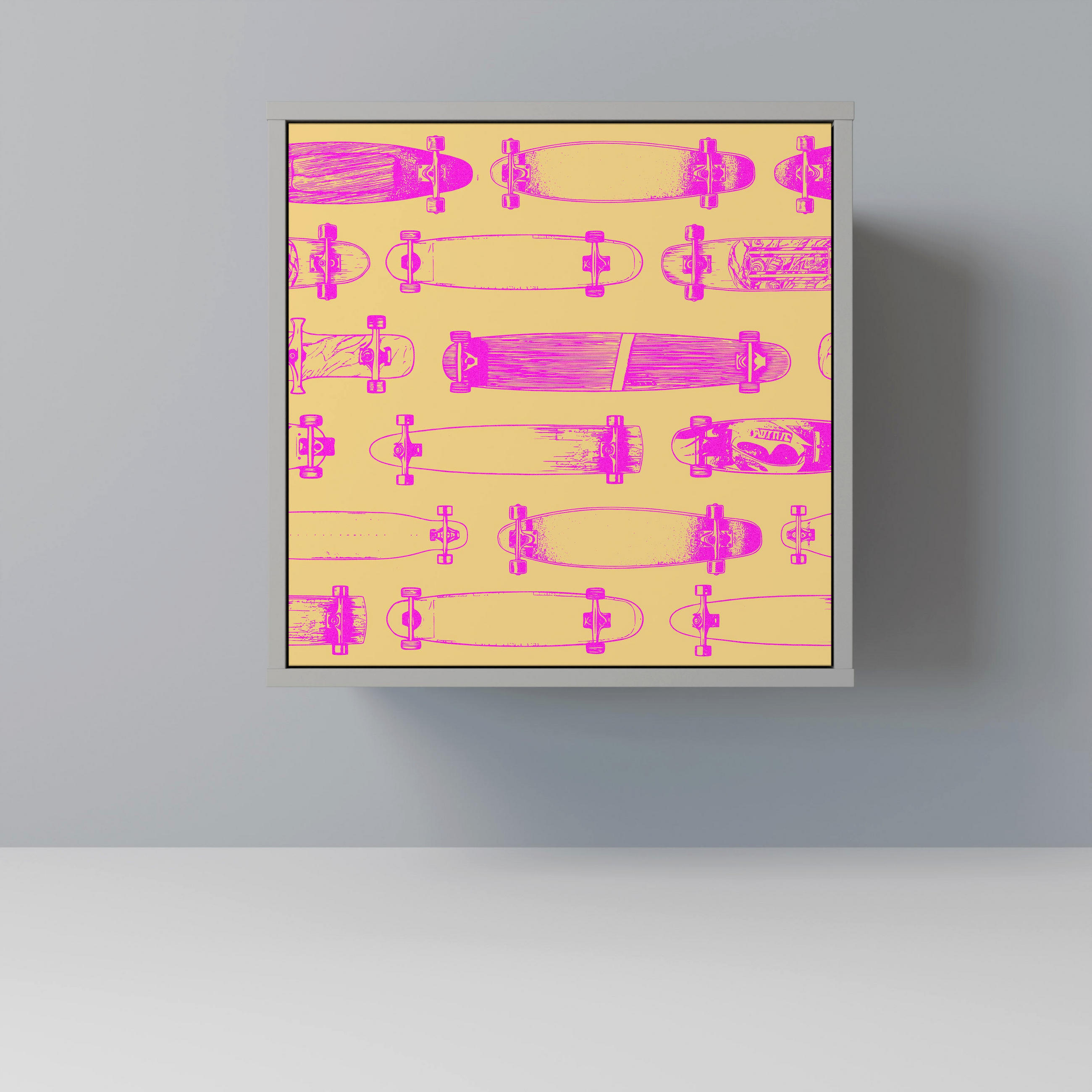 SpaceRebels Sideboard Grau 57.5x57.5x42 cm