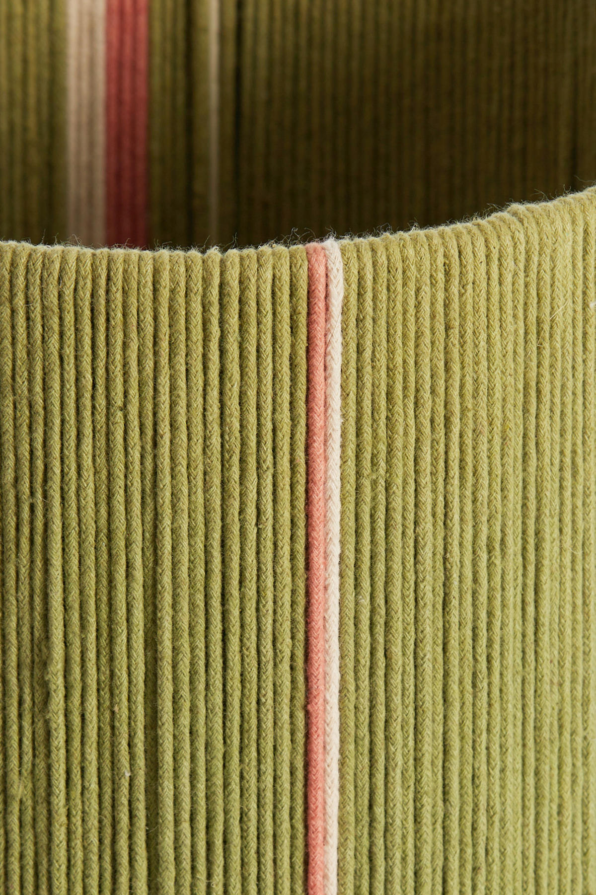 LAMPENSCHIRM Medan Grün Ø20/30 cm - Grün, Textil (20/20/30cm) - Light & Living