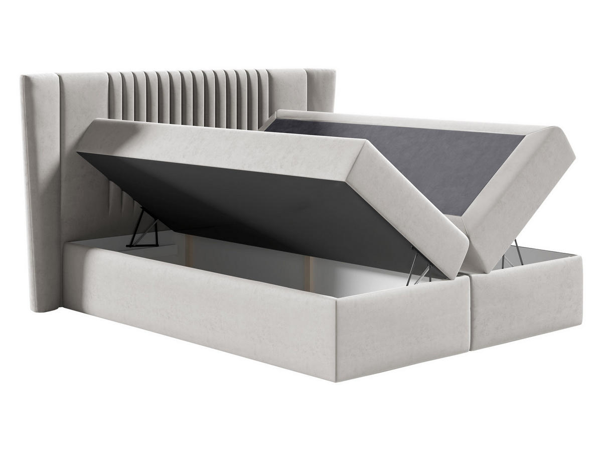 BOXBETT Spark - Dunkelbraun, Holz (140/200cm) - MIRJAN24