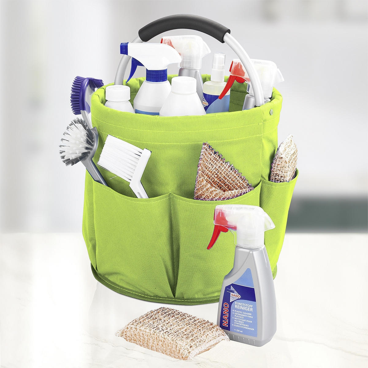 GARTENWERKZEUG-ORGANIZER Faltbar - Grün, Textil (35/35/35cm) - Maximex