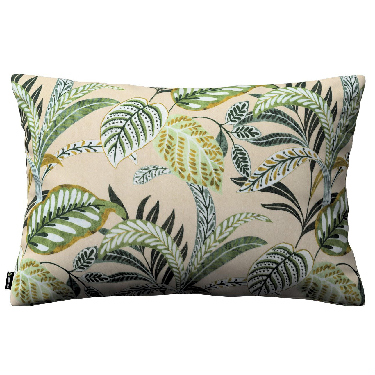 KISSENHÜLLE Tropical Island grün und beige, 60x40cm - Grün, Textil (60/40cm) - Dekoria