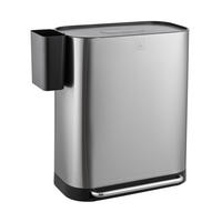 MÜLLEIMER MLT2X30 - Silberfarben, Metall (57.5/68.5/37.5cm) - SVITA