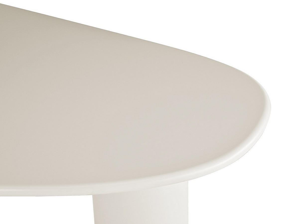 TISCH ohne Ausziehfunktion - 8 -Sitzer - MDF - beige - OLASKO - Beige, Holz (118/229/76cm) - Vente-Unique