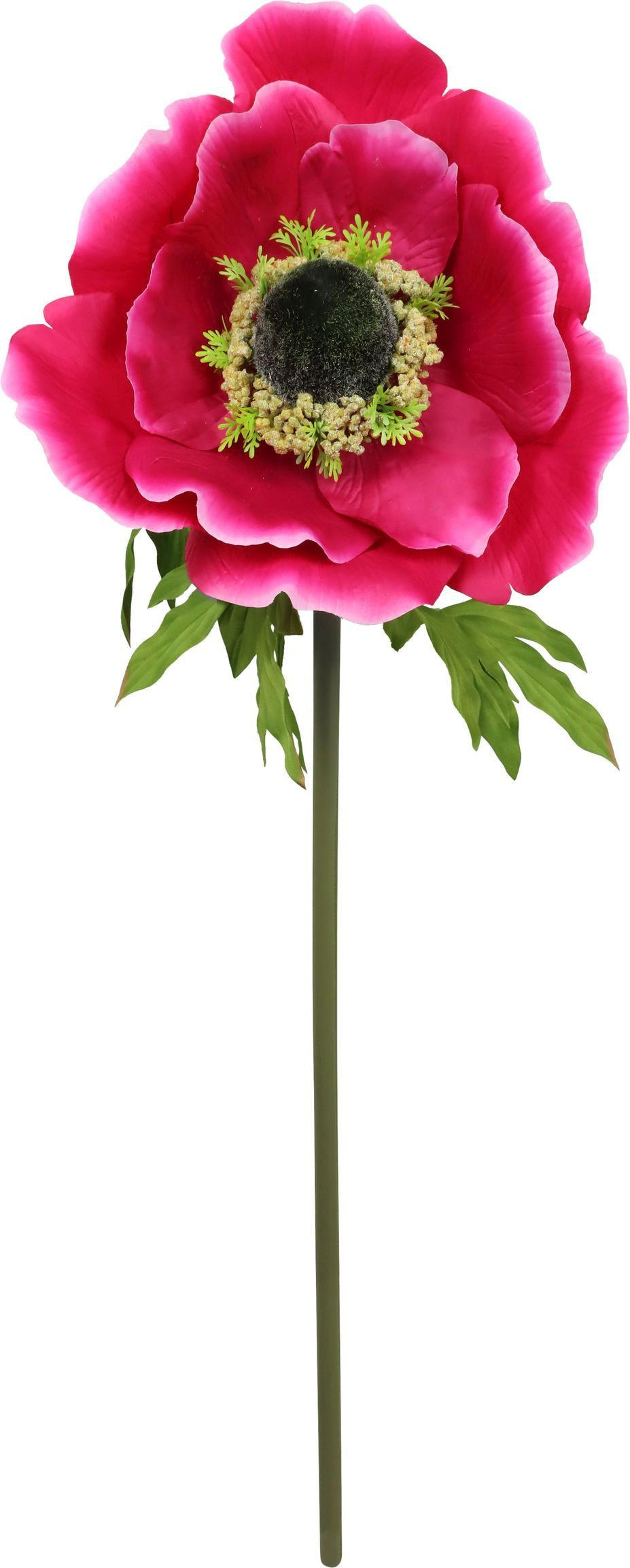 RIESENBLUME Anemone pink - Rosa, Kunststoff (35/120/35cm) - FURNARO