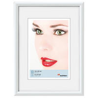 BILDERRAHMEN Galeria Kst.Rahmen 15x20 cm WEISS - Weiß, Kunststoff (16.5/21.3/2cm) - walther design
