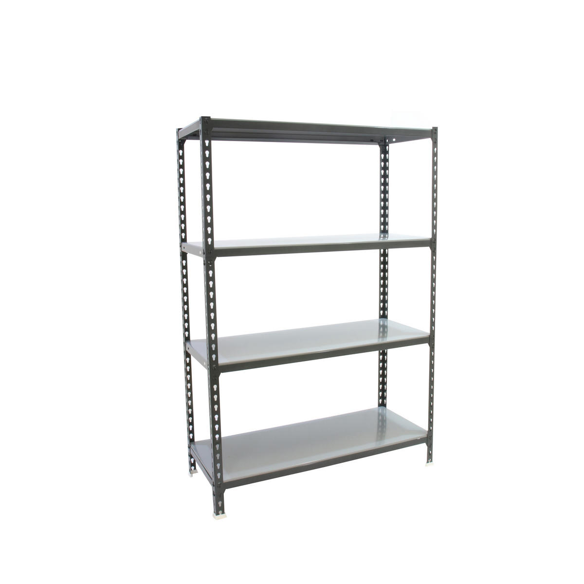 SCHWERLASTREGAL Mid Metal Shark HxBxT 150 x 100 x 40 cm Fachlast 180 kg Anthrazit-Verzinkt - Anthrazit, Metall (100/150/40cm) - PROREGAL