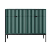 KOMMODE – KSZ104 – 104 cm – NOVA – Grün - Grün, Holzwerkstoff (104/83/39cm) - hi-markt