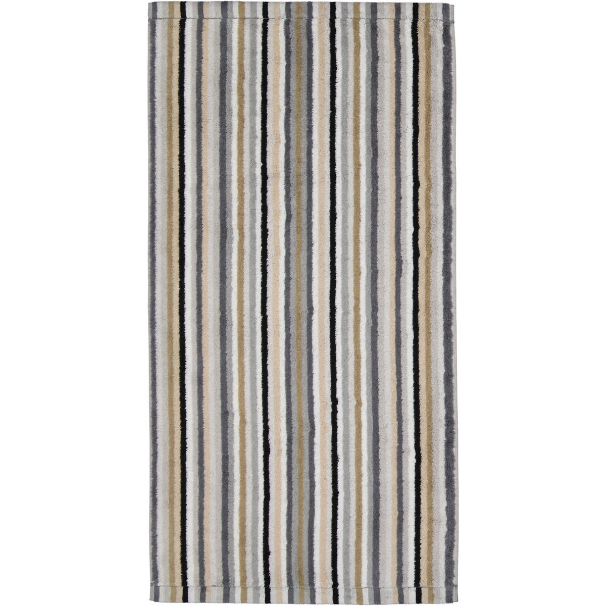 HANDTÜCHER LIFE STYLE STREIFEN 7048 KIESEL - 37 - Grau, Textil (30/30cm) - Cawoe