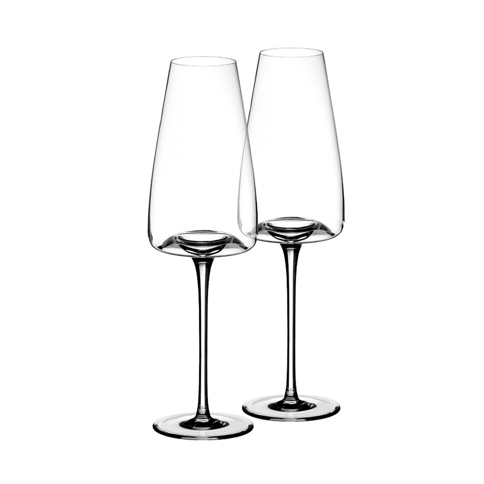 WEINGLÄSER Vision Rich transparent 280 ml 2er Set - Transparent, Glas (0.28L) - Zieher