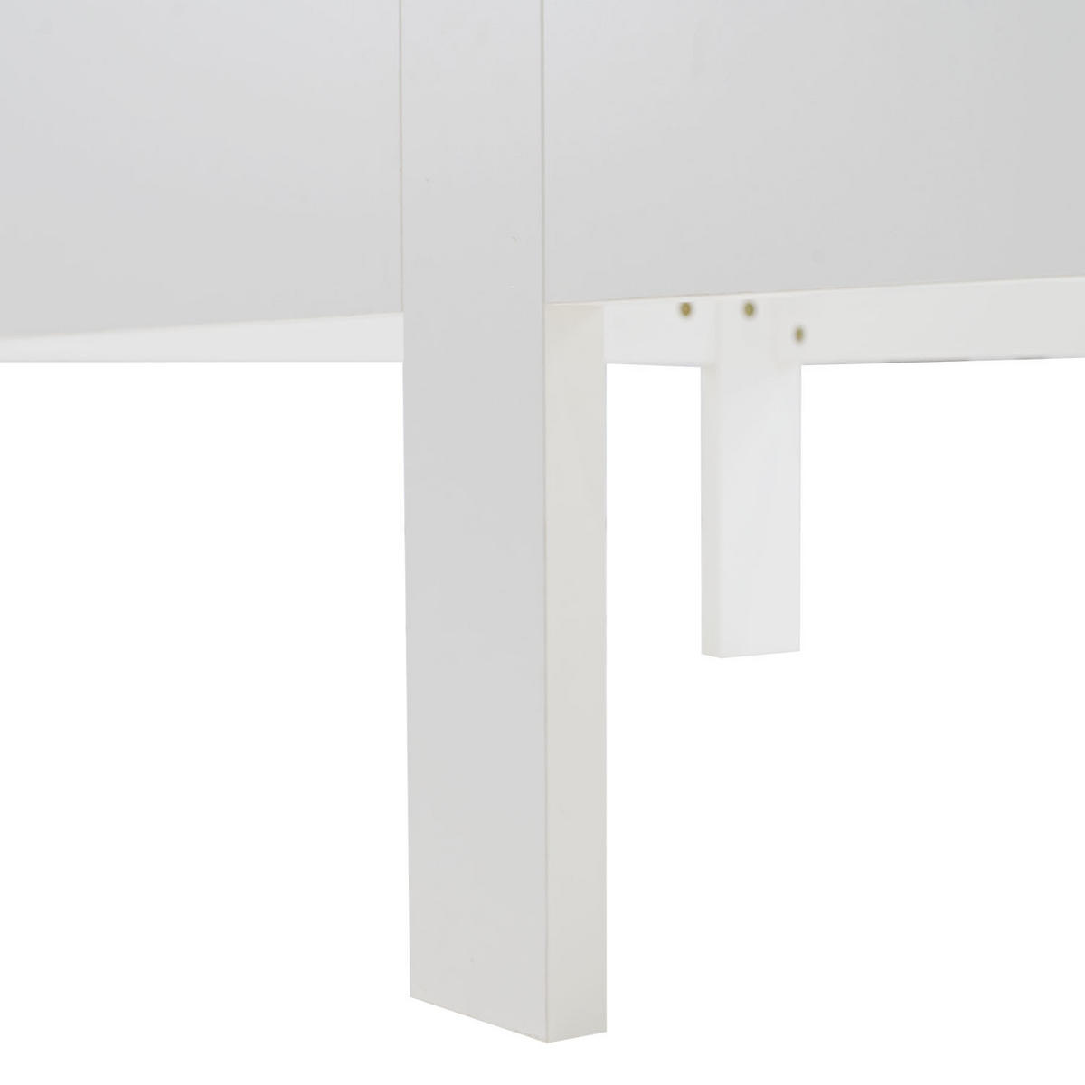 HOLZBETT Seniorenbett 90/200 Weiß - Weiß, Holz (90/200cm) - Homestyle4u