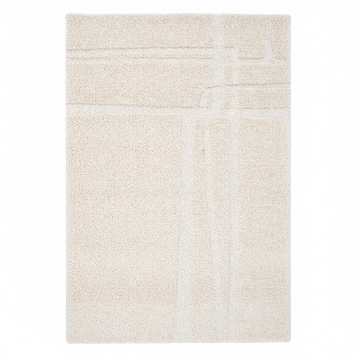DESIGN-TEPPICH weich und dick beige - Beige, Textil (120/170cm) - AFK Living