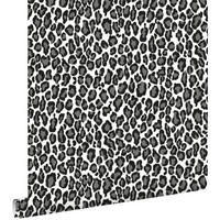 TAPETE Panter 53 cm x 10.05 m - Schwarz, Papier (53/1000cm) - ESTAhome