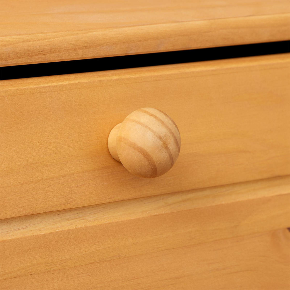 SEKRETÄR DAVID - Kieferfarben, Holz (38/82/117cm) - IDIMEX