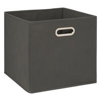 AUFBEWAHRUNGSKORB Mix N Modul, Pappe, PP-Kunststoff, Grau, 31 x 31 cm - Grau, Papier (31/31/31cm) - 5five Simply Smart