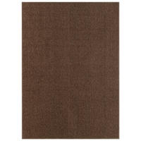 TEPPICH NIZZA Dunkelbraun 80/150 cm - Dunkelbraun, Kunststoff (80/150cm) - Tapiso