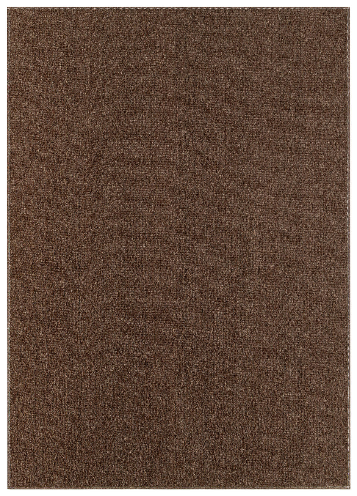 TEPPICH NIZZA Dunkelbraun 80/150 cm - Dunkelbraun, Kunststoff (80/150cm) - Tapiso