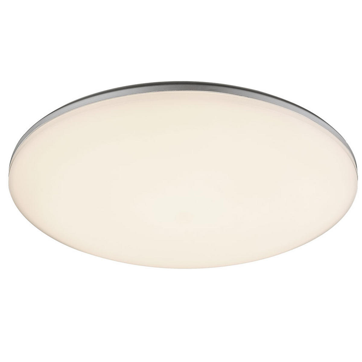 LED AUSSENDECKENLEUCHTE DORI Weiß Opal - Weiß, Kunststoff (33/33/5.6cm) - Globo Lighting