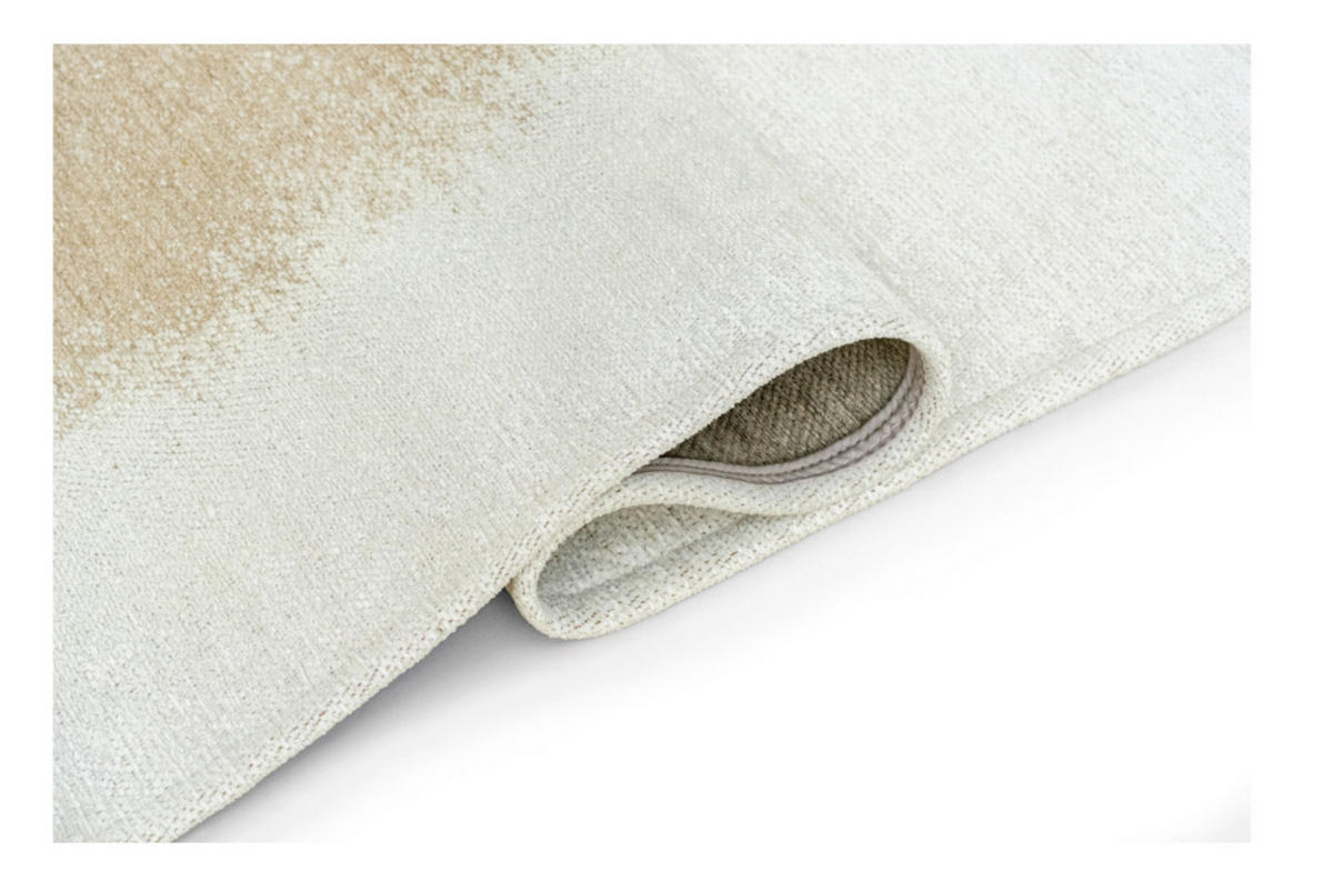 TEPPICH modern Flachgewebe GLOBE Beige 170 x 240 cm - Beige, Textil (170/240cm) - Novatrend