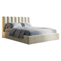 POLSTERBETT Nox - Beige/Naturfarben, Holzwerkstoff/Textil (180/200cm) - MIRJAN24