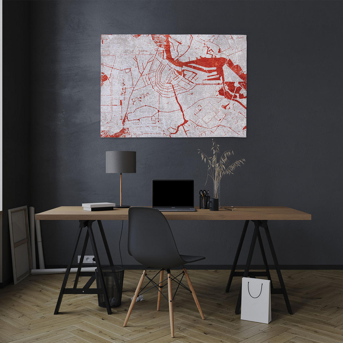 TEPPICH In-/Outdoor Flachgewebe ORANGE CITY Rot 170 x 240 cm - Rot, Textil (170/240cm) - Novatrend