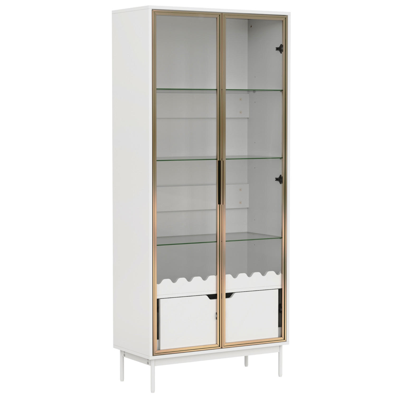 Rolipo Küchenschrank Weiß 35x170.8x75 cm