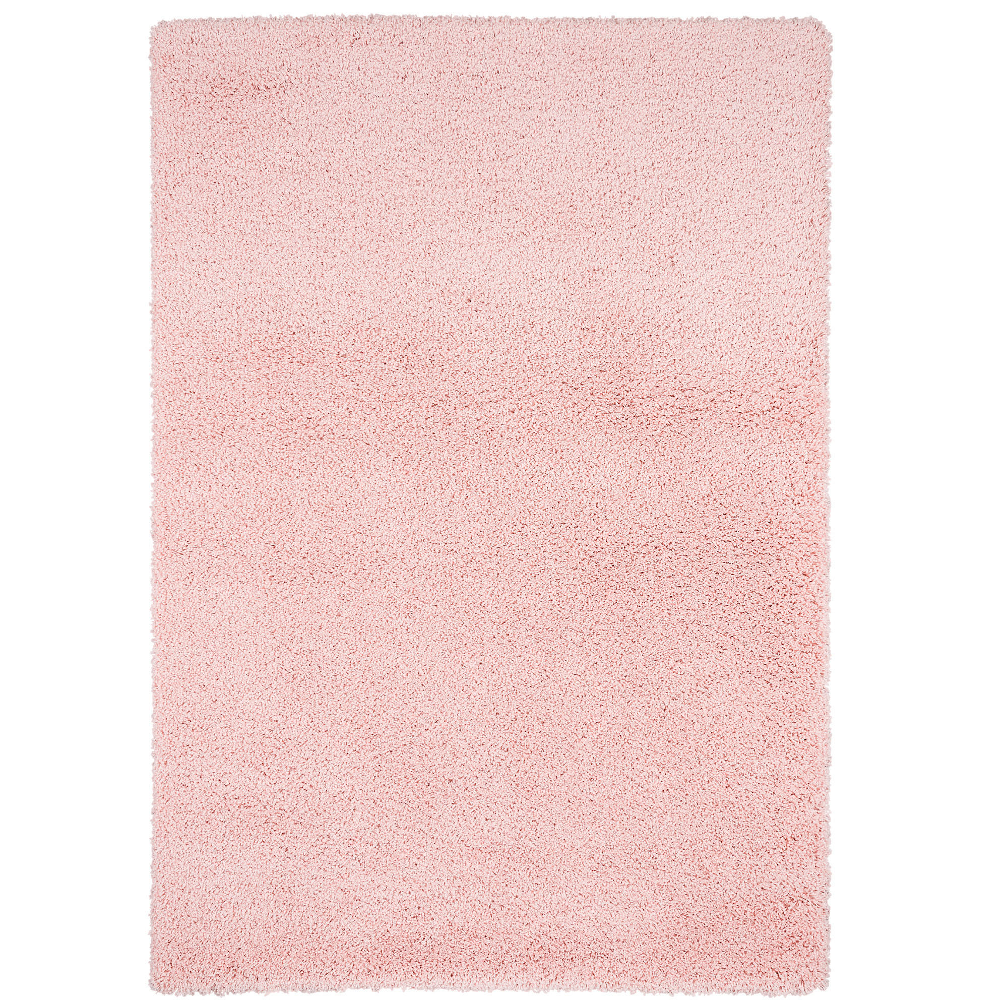 HOCHFLOR LANGFLOR SHAGGY TEPPICH LUXURY - Rosa, Textil (200/200cm) - Pergamon