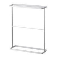 HANDTUCHSTÄNDER Tower weiß 65/75/15 cm - Weiß, Metall (15/75/65cm) - Yamazaki