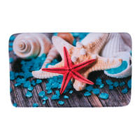 BADTEPPICH Bath Salts 50 x 80 cm - Rot, Textil (50/80cm) - Sanilo