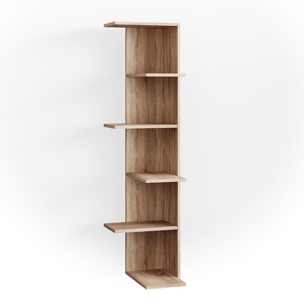 ECKREGAL Tera Sonoma 37 x 140.1 cm - Sonoma Eiche, Holzwerkstoff (37/140.1/37cm) - Vicco