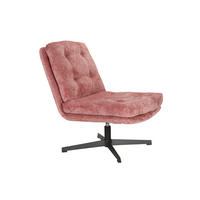 SESSEL Kai - Rosa - 75.5/72/69.5 cm - Pink, Textil (72/69.5/75.5cm)