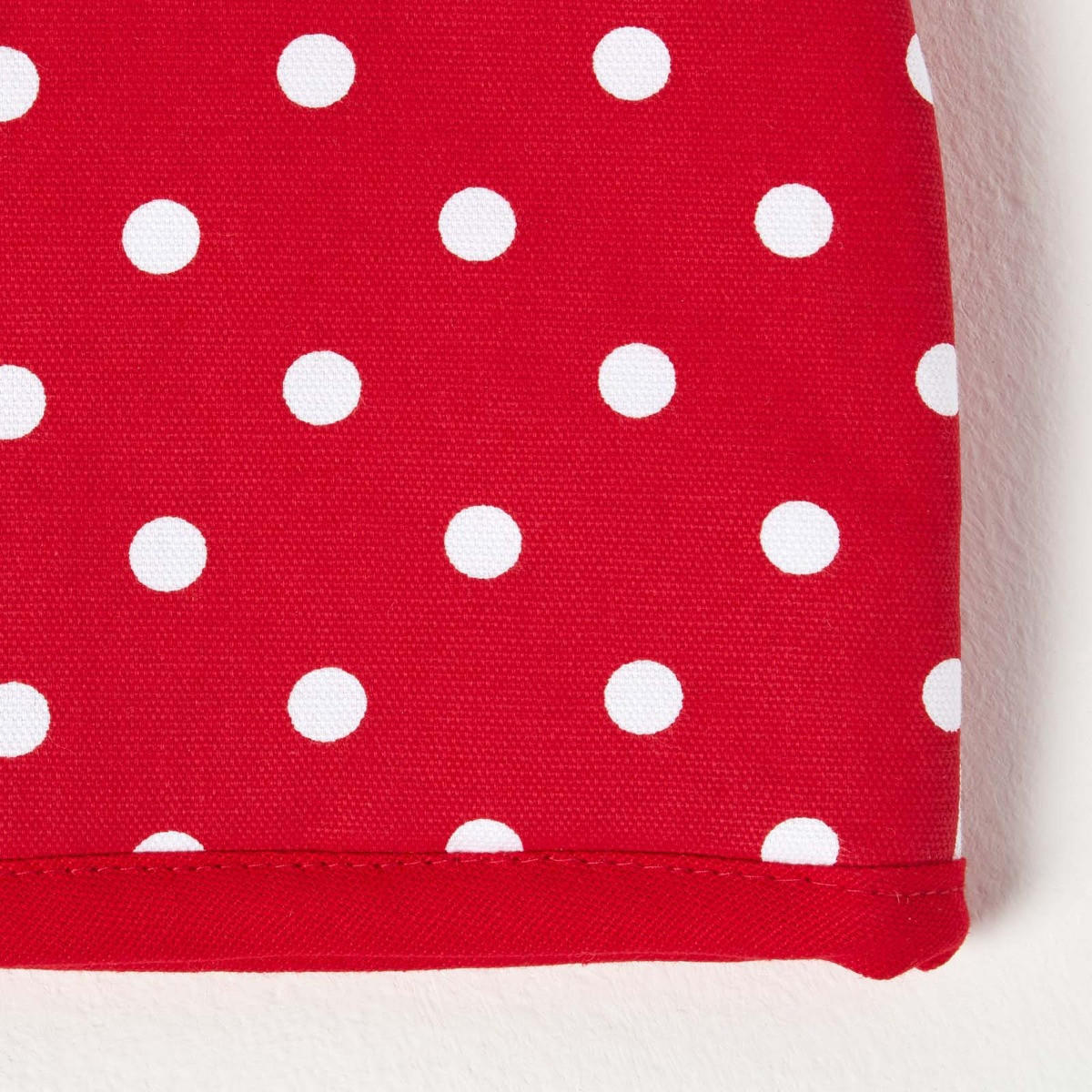 TEA COSY – Stoff-Teewärmer Polka Dots - Rot, Textil (36/24/36cm) - Homescapes