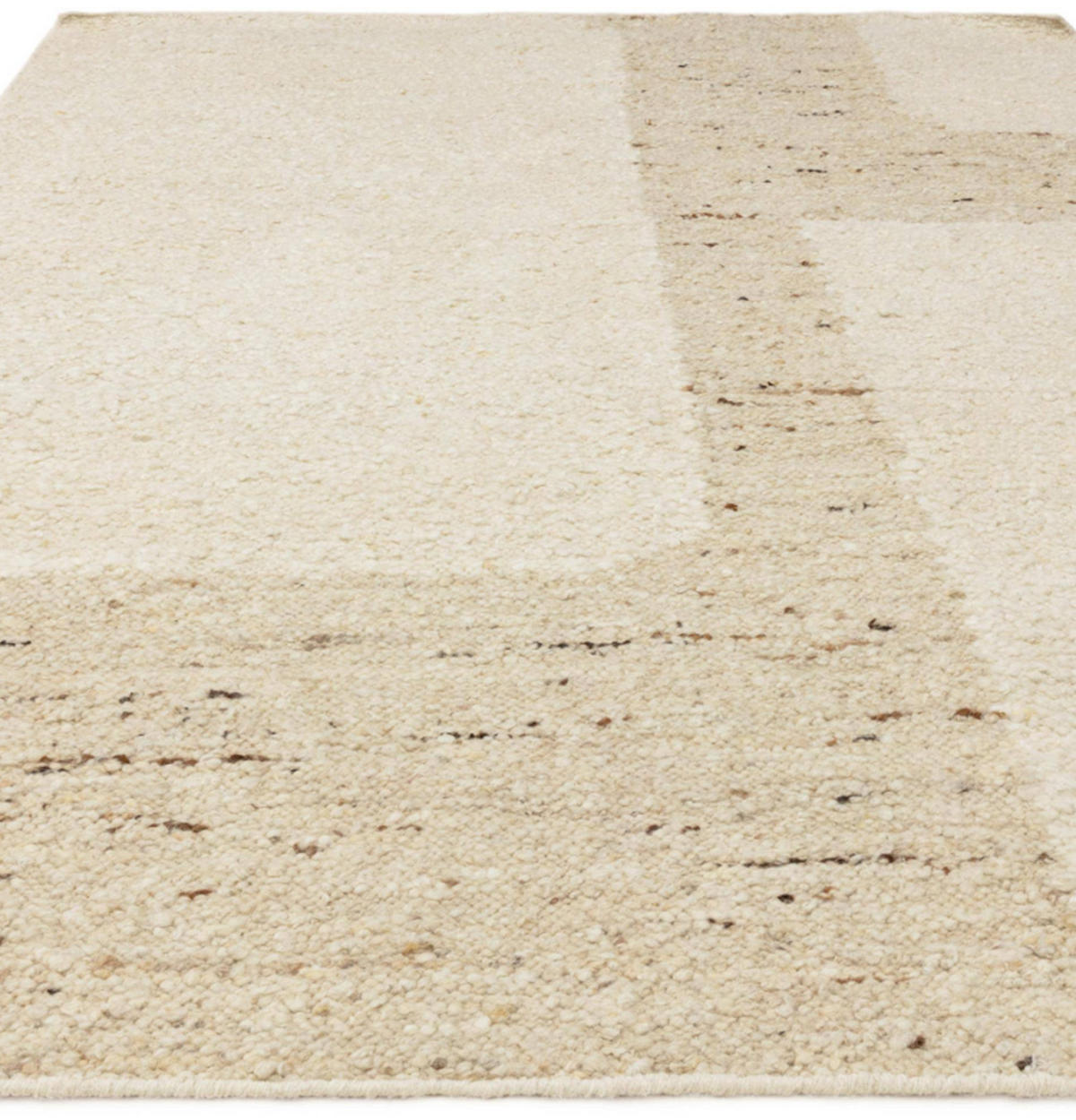 TEPPICH Wohn-/Schlafzimmer Flachgewebe RADDEL Beige 120x170 cm - Beige, Naturmaterialien (120/170cm) - Novatrend