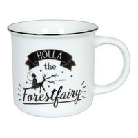 KAFFEEBECHER DEnglish forestfairy - Naturfarben, Keramik (0.38L) - Könitz