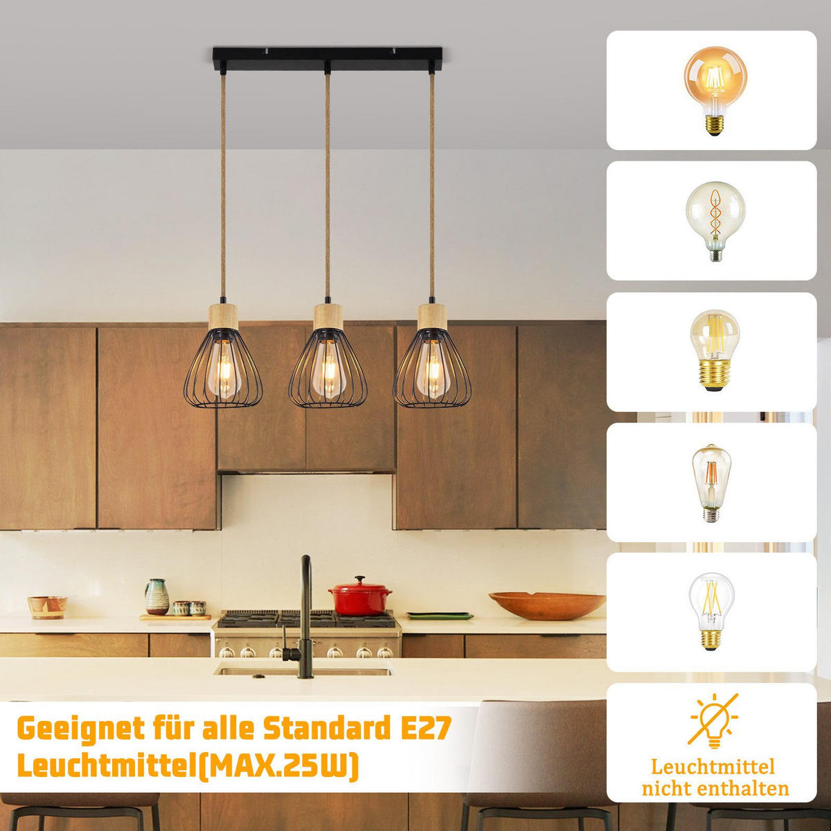 HÄNGELEUCHTE Daxq 56/45/146 cm - Beige, Metall (56/45/146cm) - ZMH