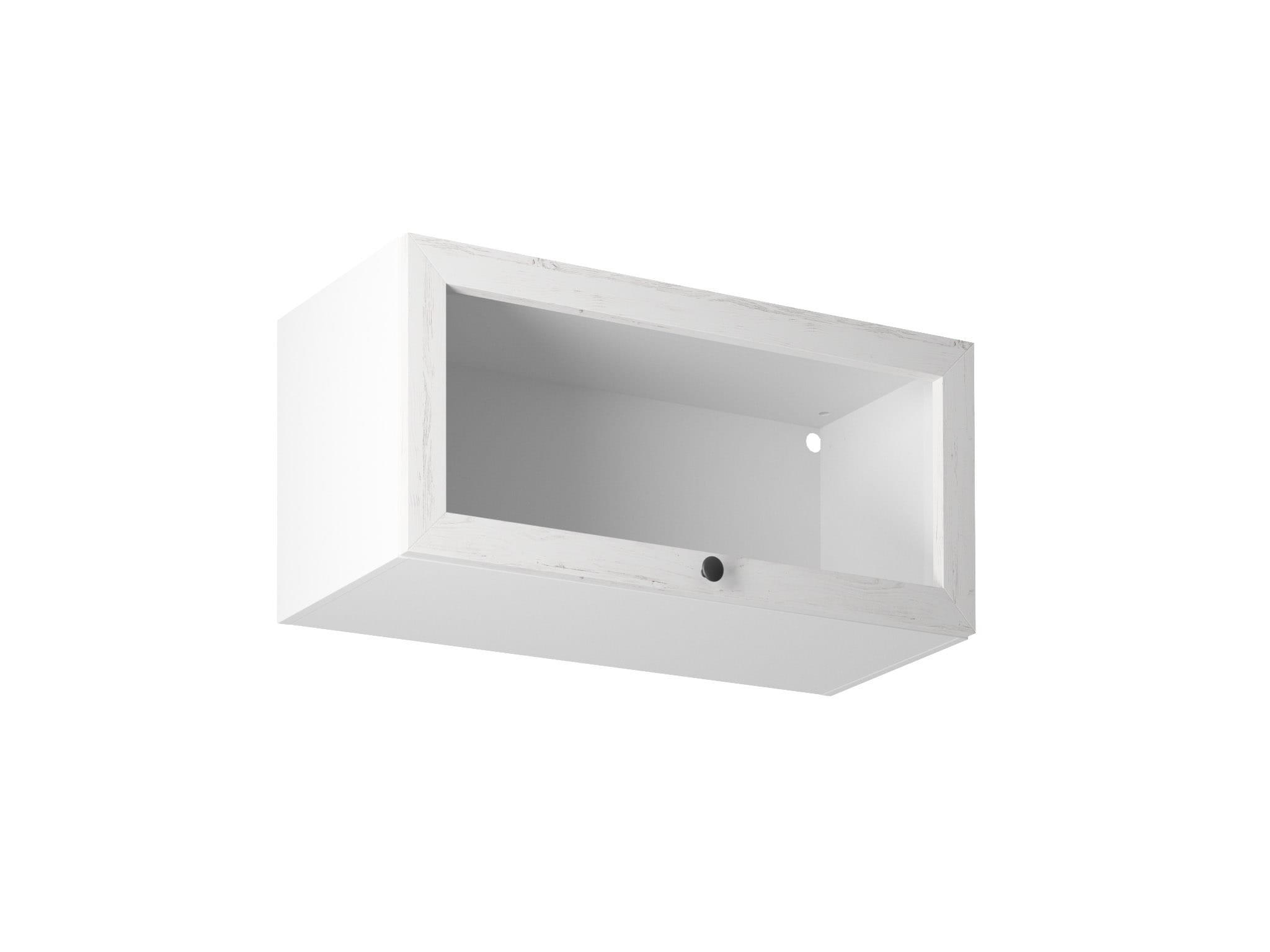 Royal24_Markt Glashängeschrank Pinien 80x36x32 cm