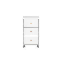 ROLLCONTAINER Jaguar 59,7x32,6x39 cm 3 Schubladen Weiß - Weiß, Holz (32.6/59.7/39cm) - PROREGAL